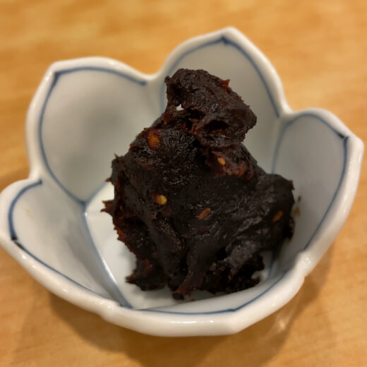 木の芽　蕎麦味噌